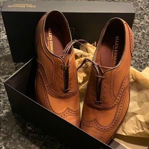 Allen Edmonds lace up wing tips